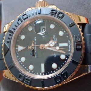 Mens Prepetual Watch. New Band Is Required. Serial # In Pics. I Am Unsure?